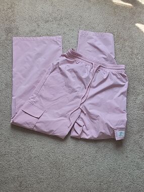 Teen 14Y Light Pink Cargo Windbreaker Type Pant